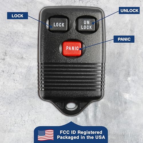 Télécommande KeylessOption pour Ford avec 3 boutons modèle GQ43VT4T - 6