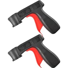 2Pcs Spray Can Trigger Handle with Full Hand Grip, Convert Spray Cans to Paint Sprayer, Reusable Automotive Body Repair Paint Sprayer