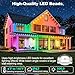 RCUICA 500FT Permanent Outdoor Lights Waterproof with Smart App Control Remote,DIY Scene Modes,Music Sync hronization,Eaves Lights for Garden Decor,Deck,Christmas
