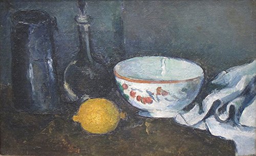 Impression Cézanne Still-Life in Blue poésie et art classique chez soi - 2