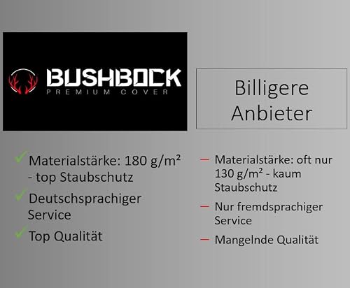 BUSHBOCK Premium Autoabdeckung für Innenräume
