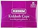 kedem Elegant Diamond Kiddush Cups with Tray, Disposable, 5.5oz (5 Pack) | Passover Becher Cups for Seder | Great For Travel | Kids Kiddush Cup