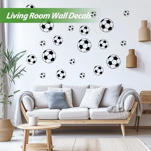 SITAKE 43 Piezas Stickers de Fútbol para Decoración miniatura 4