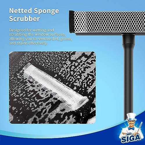 Mr.Siga SJ21893 Professional Squeegee For Car Window Cleaning And Windshield Washing thumb #4