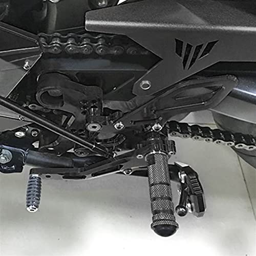Commandes Reculées MT09 Anti-Glisse Réglables pour Résoudre le Manque de Grip