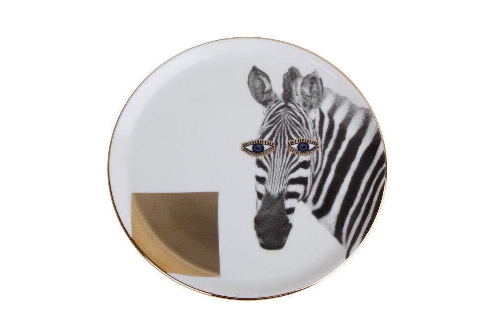 Porland Alm Wild Life Zebr Düz Tabak 20Cm