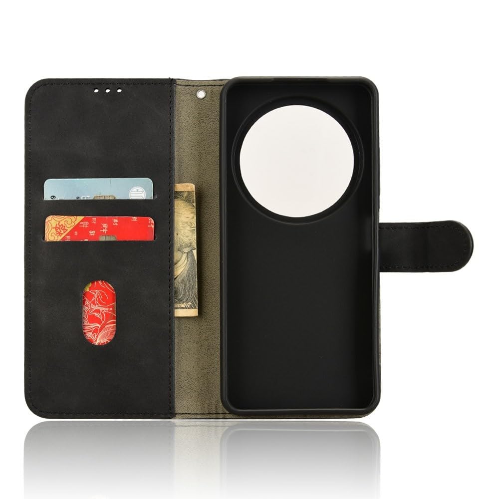 Stylische Hülle Fürs ZTE Blade A75 5G & Nubia Focus 5G – Flip Case Mit Standfunktion & Kartenfach