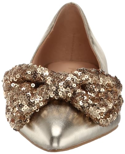 Jack Rogers Women's Debra Ballet-Leather/Sequins Flat2