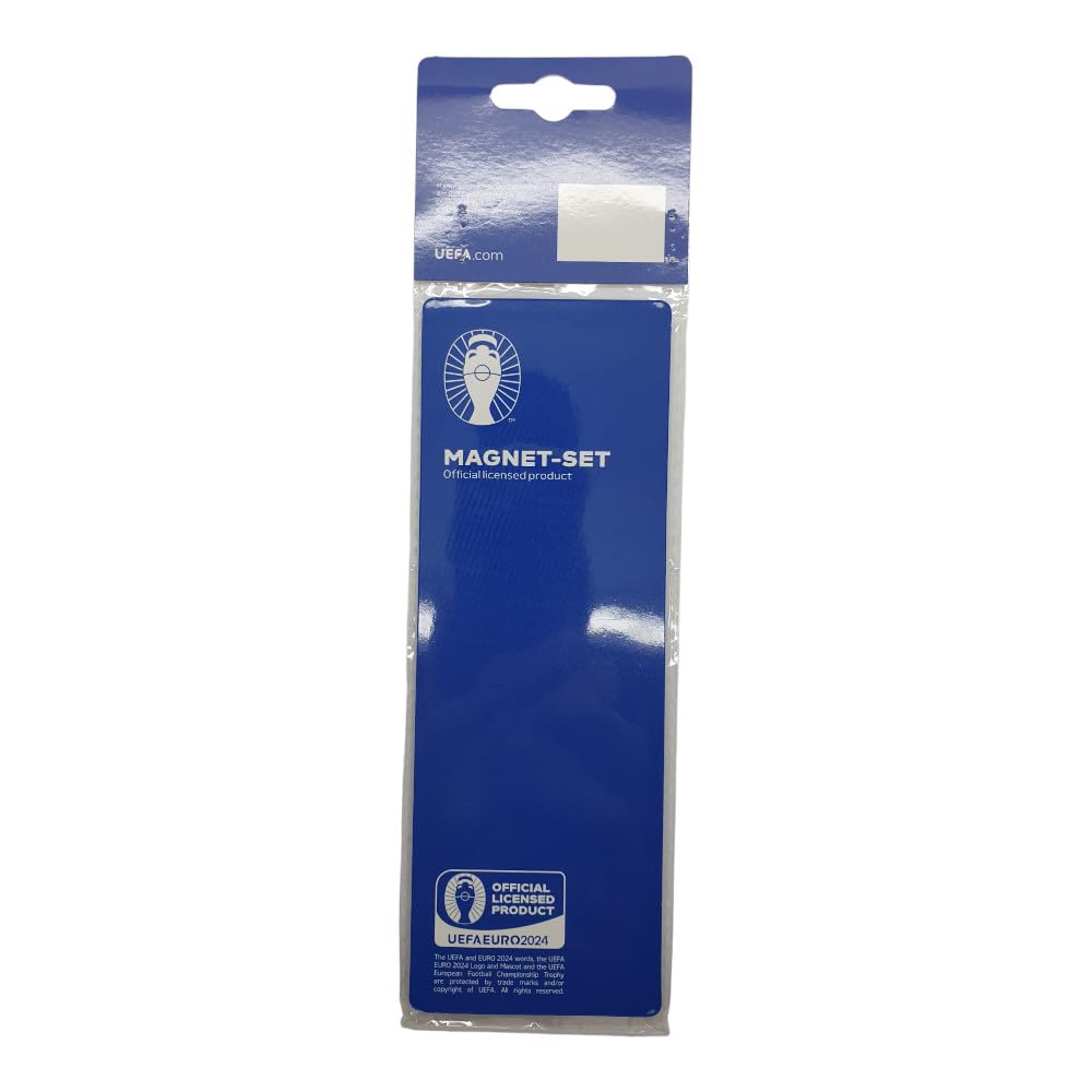 AMBALLCOM | Set di magneti commemorativi della Coppa dell'EURO 2024 | 12 Magneti delle Città Ospite | Regalo per Gli appassionati di Calcio