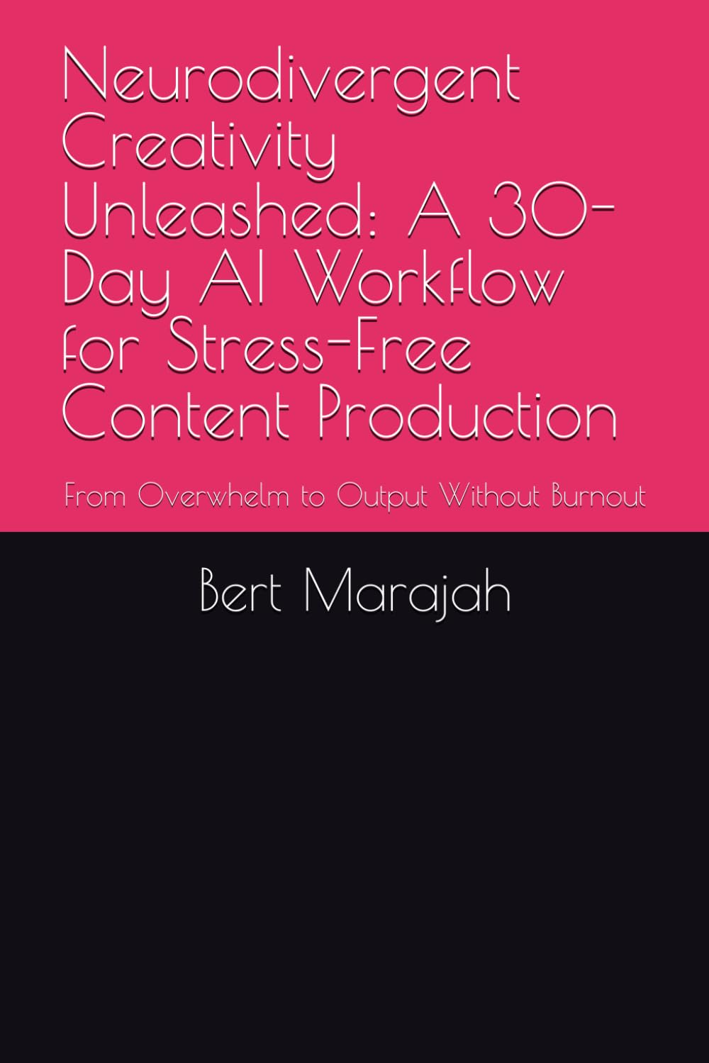Neurodivergent Creativity Unleashed: A 30-Day AI Workflow for Stress-Free Content Production: From Overwhelm to Output Without Burnout
