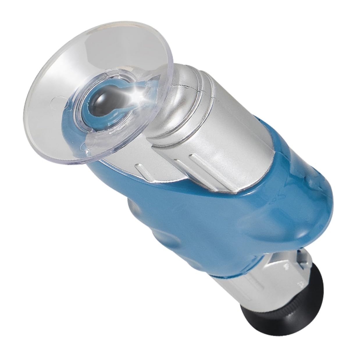 FELTECHELECTR Handheld Led Microscope for Boys and Girls Portable Non-Slip Pocket Scope Boys and Toy Led Light Compact Design