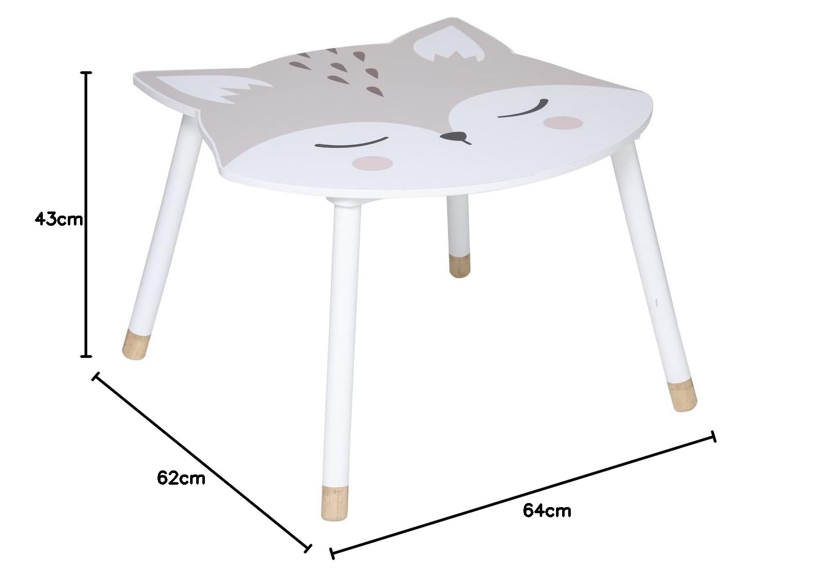 Sanfter Tisch "Fuchs"
