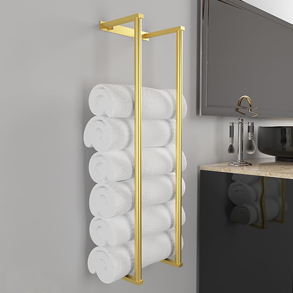 Suclain 2 Pcs Paper Towel Holder Shelf For Slatwall Heavy Duty Steel Paper Towel Holder Metal Wall Mount Shelf Utility Storage Rack Slatwall Accessories For Kitchen Bathroom Cabinets Storage Organizer - View #4