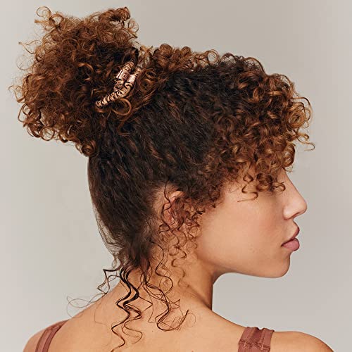 slip Skinny Caramel Scrunchies, Back to Basics, Anti-Crease, Anti-Breakage Slipsilk Design Protects Delicate Hair - Image 4