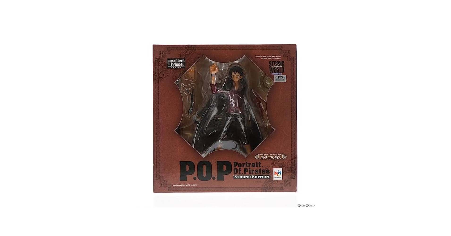 新品 Portrait of pirates strong World ルフィ FIG]Portrait.Of.Pirates P.O.P STRONG EDITION モンキー・D