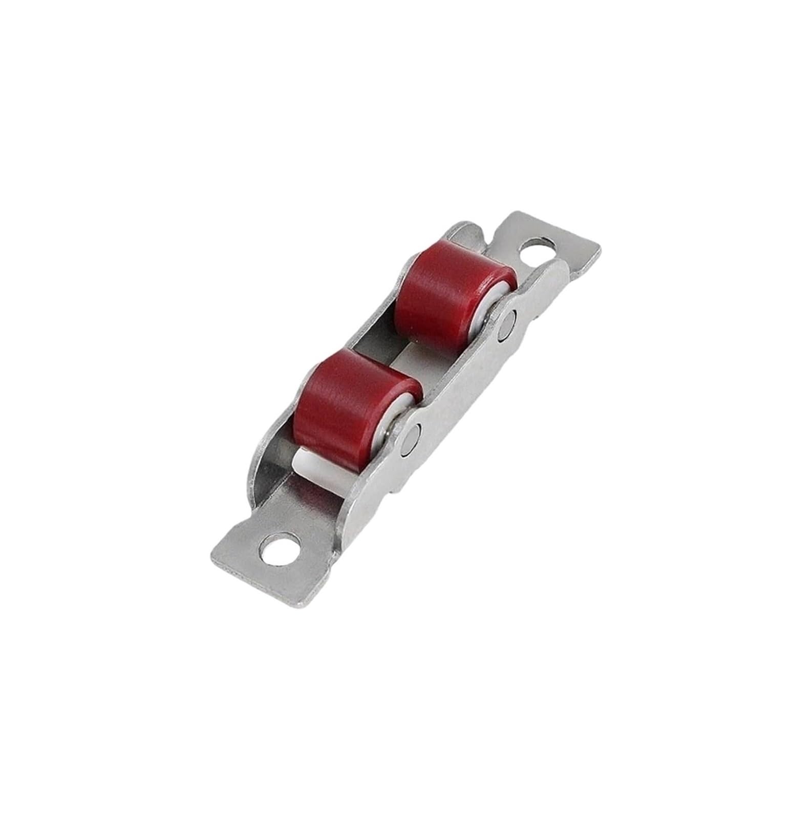 dfEDRd Sliding Door Track Wheel, 4 Pcs Silent Nylon Pulley Slot Wheel Sliding Fittings Glass Rollers