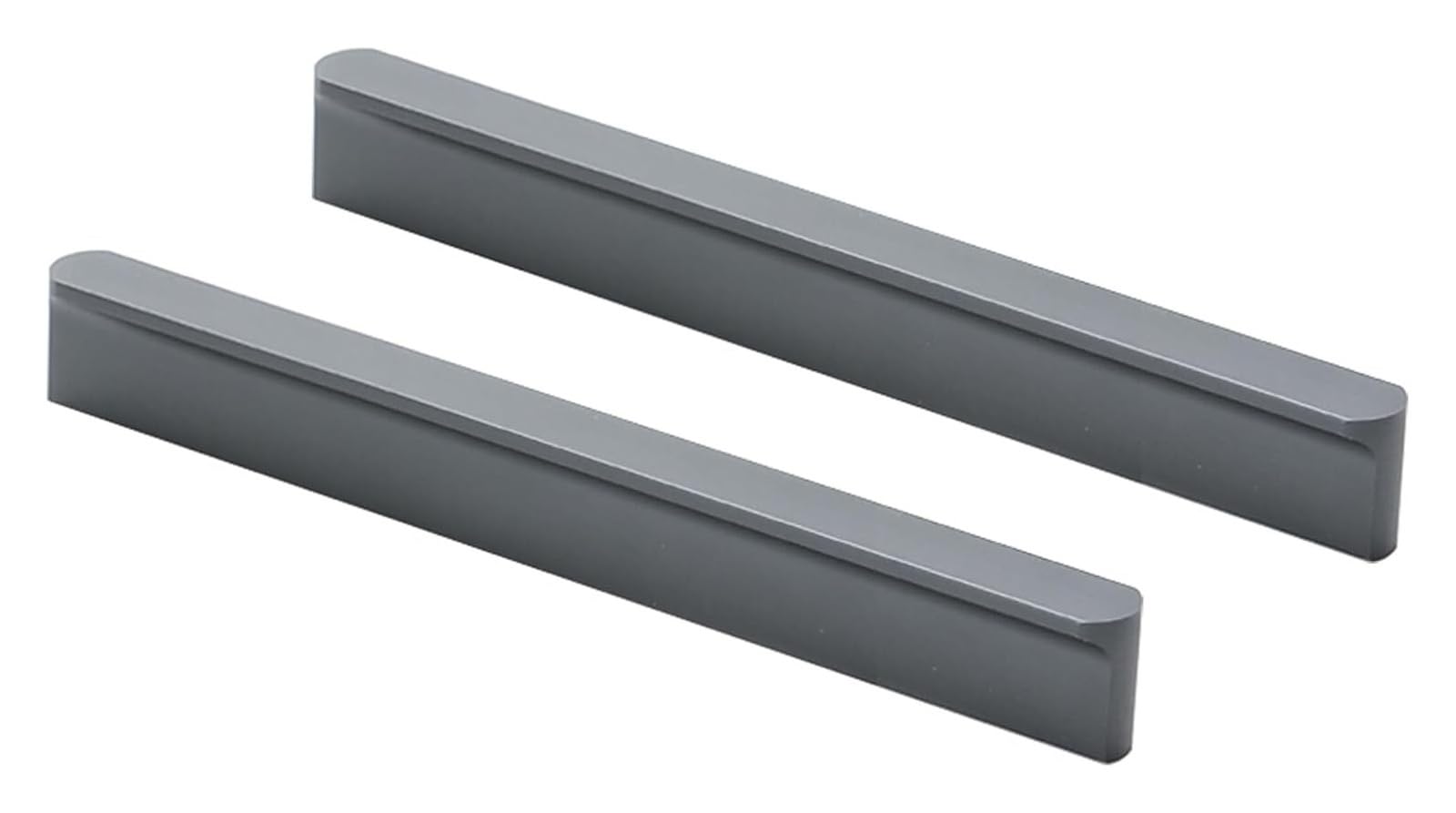 Poignées de placard lot de 2 en aluminium en forme de T