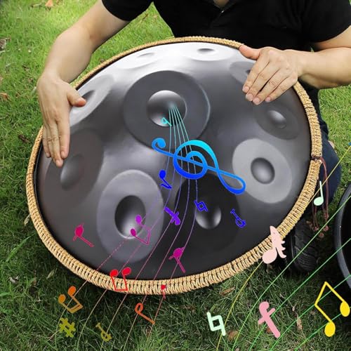 Handpan Drum 22 pulgadas D menor 10 tonos percusión miniatura 2