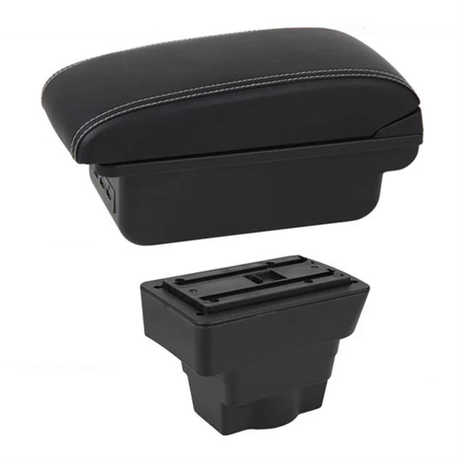 Ysdsls C White Line 1 Car Interior Accessories Center Console Multifunctional Storage Box Armrest For Astra J 2012-2022