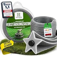 Heckenpracht – Heckenpracht® Trimmerfaden mit Verstärkungskern 2,4mm x 50m 