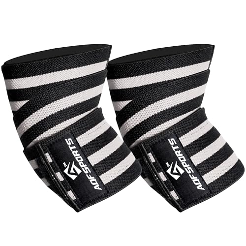 AQF Elbow Wraps for Weightlifting Gym Elbow Sleeves - Heavy Duty 40