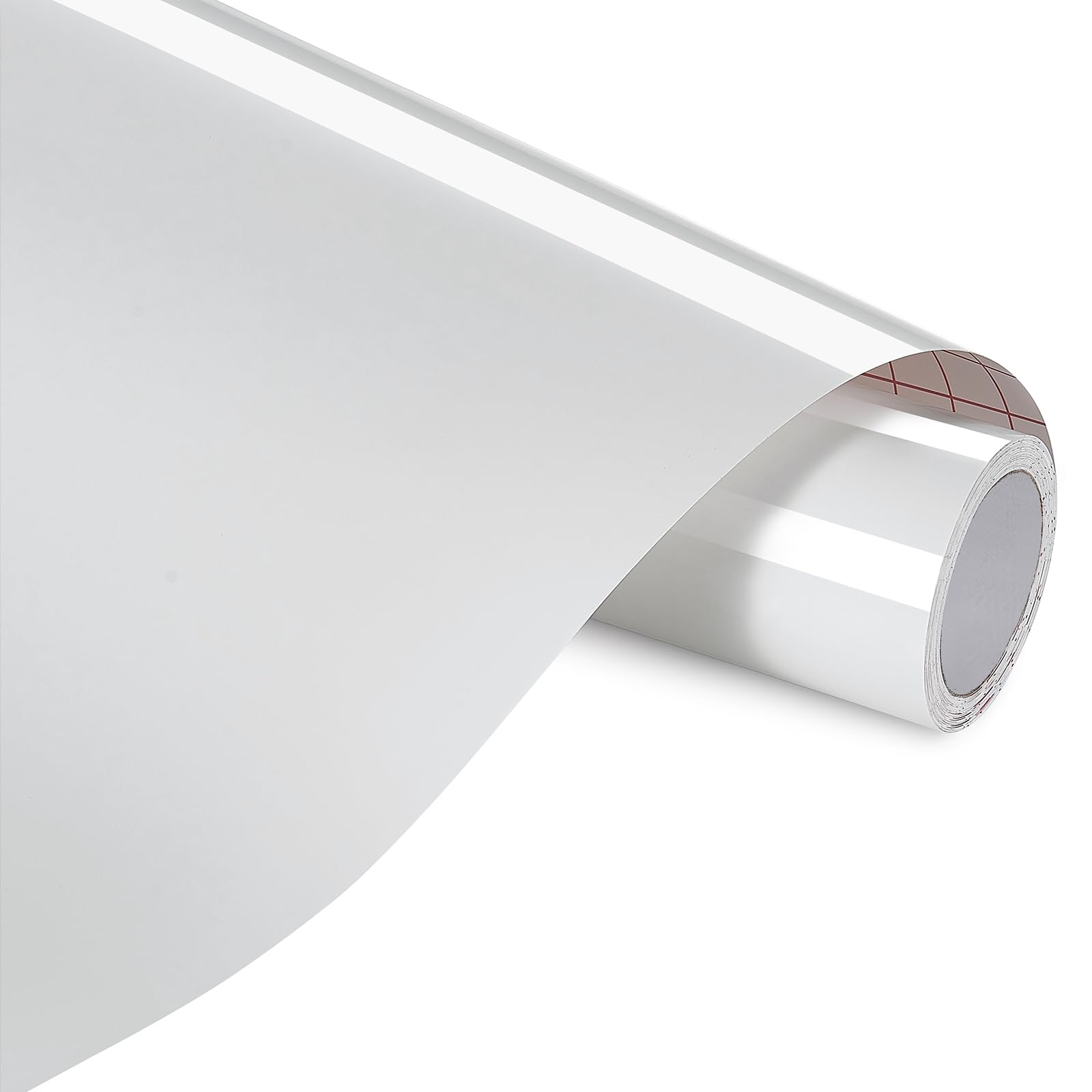 Ant 13inch x 15ft Smart Adhesive Permanent Vinyl Compatible with Cricut Explore and Maker Series Without Cutting Mats, Create DIY Projects, Decals, Stickers & More (White, 13inchx15ft)