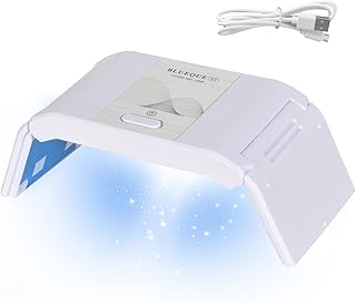 Colexy 36W LED Nageltrockner - Tragbarer LED UV Nagellampe für Gelnägel, Shellac Nägel (Weiß)