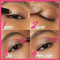 MAYBELLINE Color Tattoo Longwear Multi-Use Eye Shadow Stix, All-In-One Eye Makeup for Up to 24HR Wear, I am Rare (Gold Shimmer), 1 Count — image 4