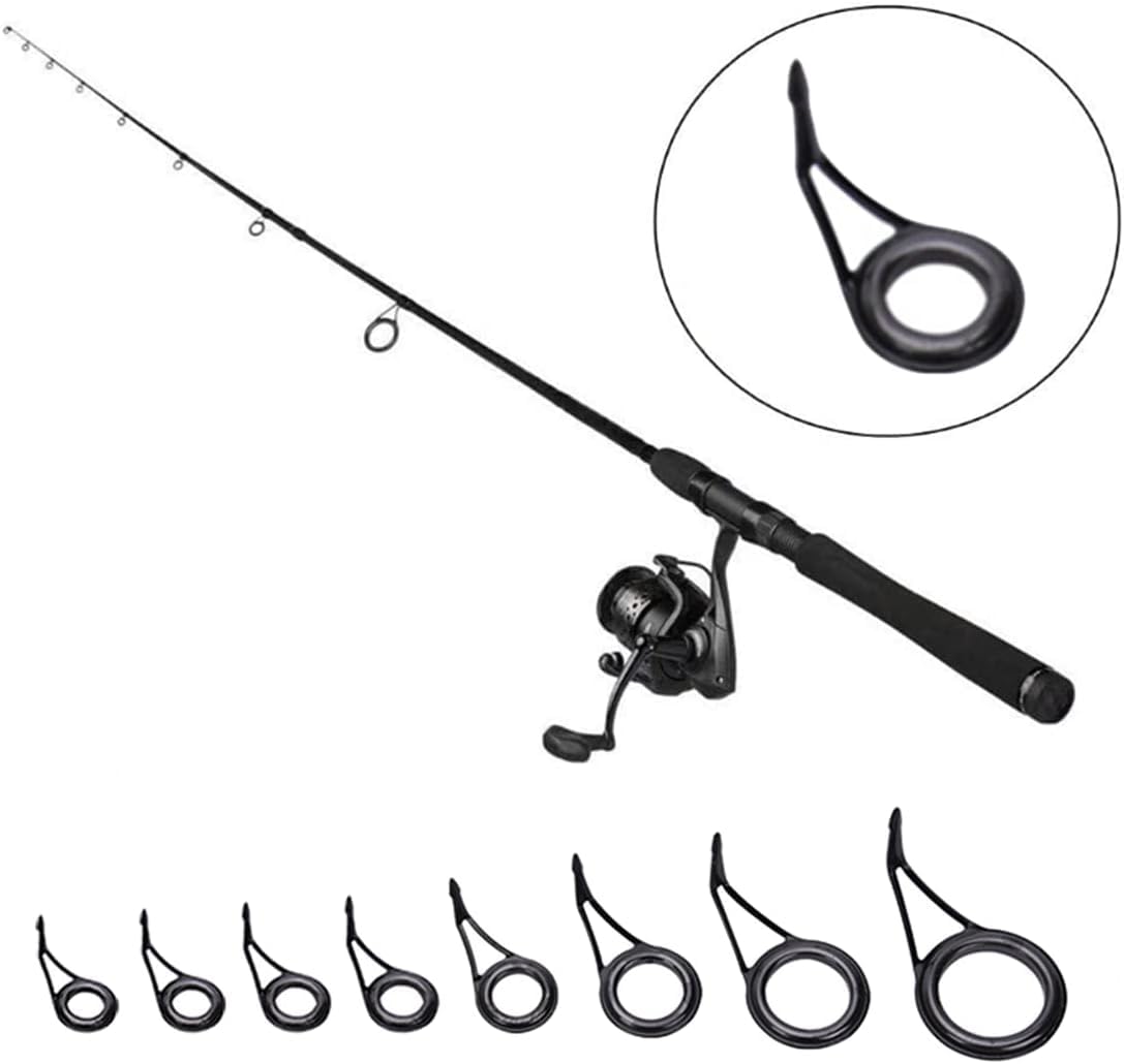 Amazon.co.jp: 釣り竿ガイド 釣り竿修理キット トップガイド ロッド