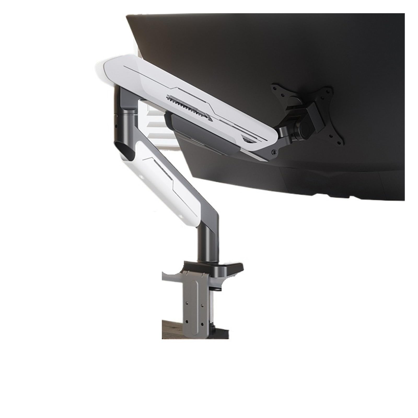 IKPGBZXM Monitor Stand Mechanical Cantilever(Blackandwhite)