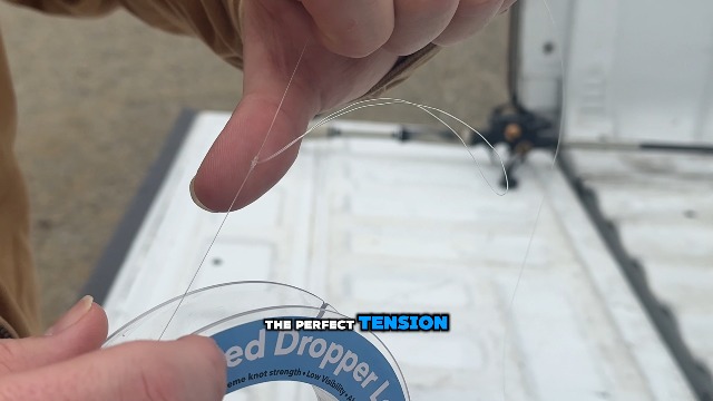 Brand New - 80 Lb Pre-Tied Dropper Loop Rigs. Fishing Line Spool. Loops