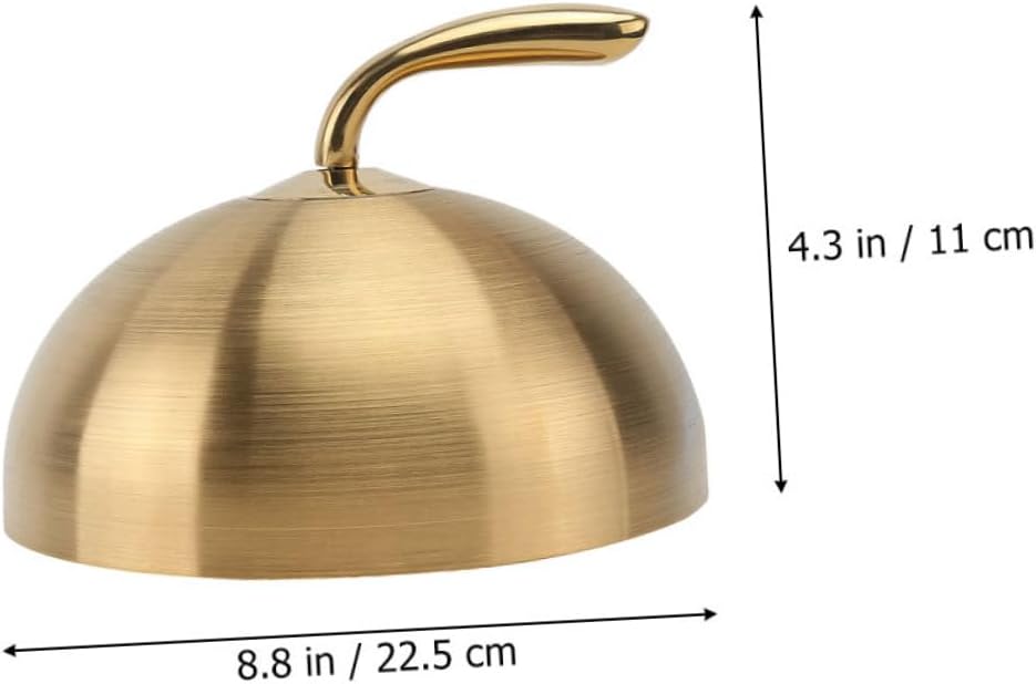Stainless Steel Food Dome Cover Steak Cover for Outdoor Indoor Cooking Heavy-duty Basting and Melting Dome Easy to Use Kitchen Gadget