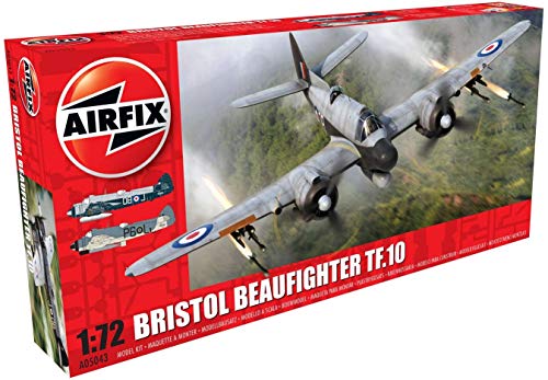 Airfix- Bristol Beaufighter MK.X Late 1:72, A05043...