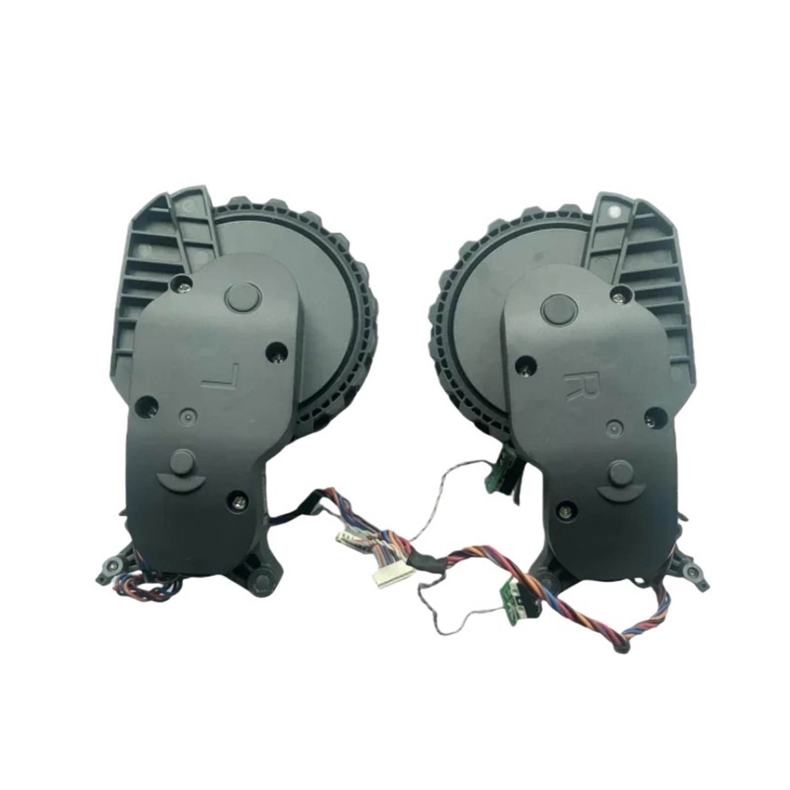 EEZII Left Right Wheel Module Motor Wheel, Compatible For Roborock, S5 MAX/ S6 MaxV/S6 Pure/S7 Pro/ E4 Vacuum Cleaner Accessories Right Left alking Wheels Parts(Set 1)