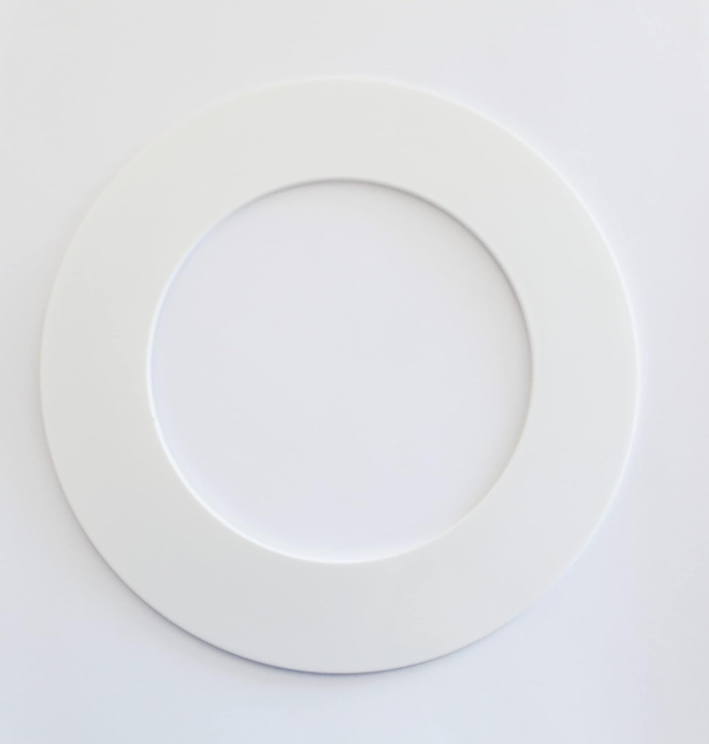 JSP Manufacturing Plastic 4.25" Light Trim Goof Ring for 4" Inch Lighting Fixture Recessed Can (25, Off-White)