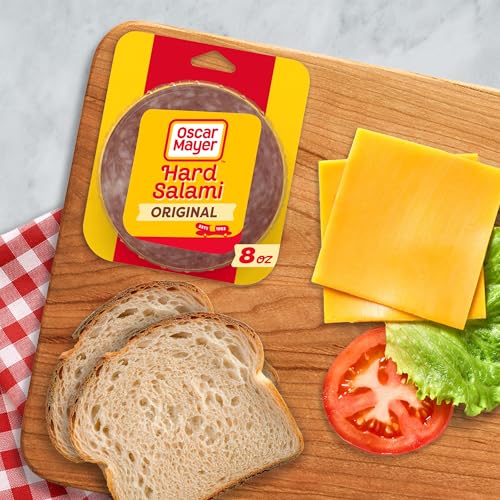 Oscar Mayer Hard Salami Deli Lunch Meat, 8 oz Package