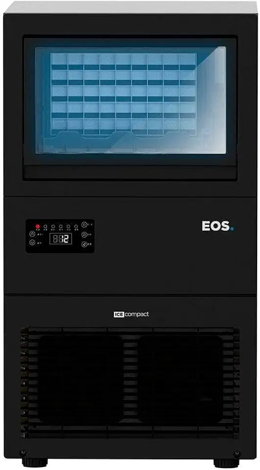 Máquina de Gelo Eos 45kg Ice Compact Preto Emg45 220v