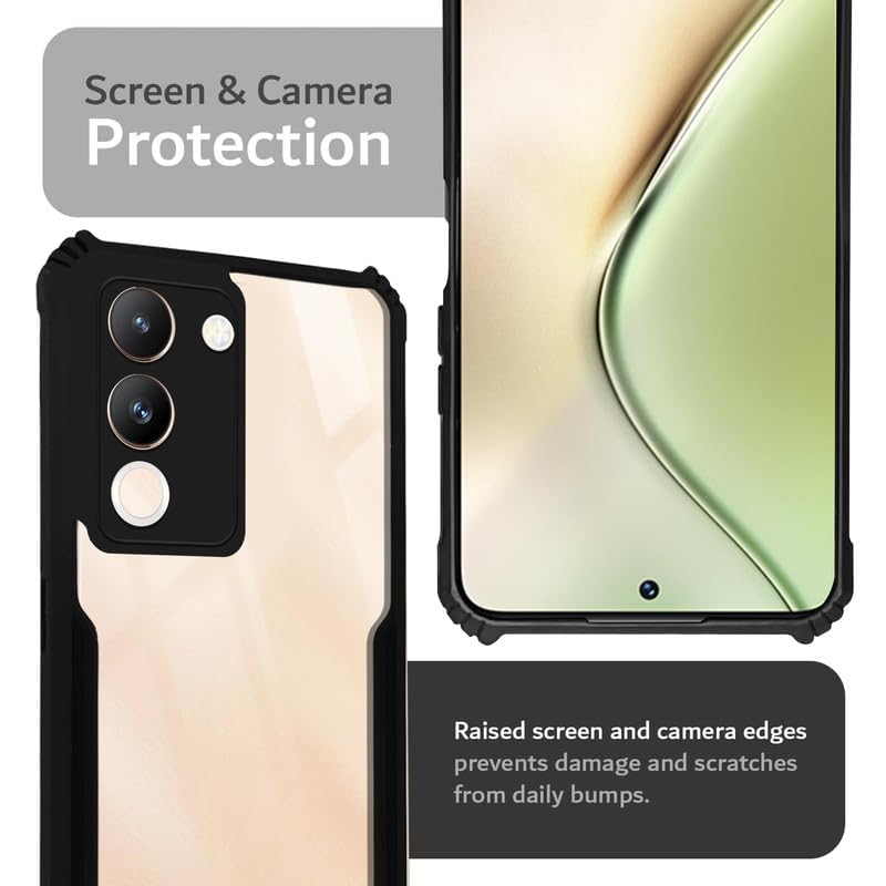 Image of Advanced UV Tempered Glass Screen Protector Guard (Vivo Y200)