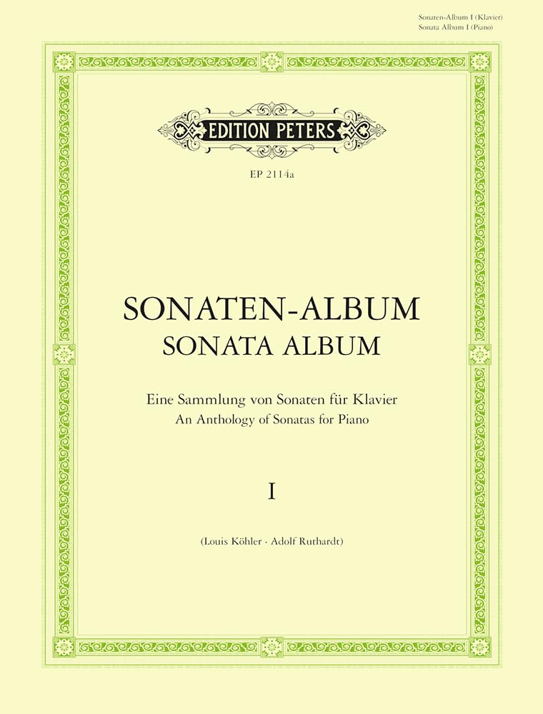 Sonata Album Vol. I (Piano Solo) (EP2114A)