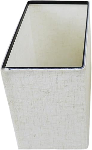 Pantalla de la lámpara de la pantalla de la luz fácil instalar luces de cabecera rectangular cubierta de la lámpara europea para el hotel casa de té