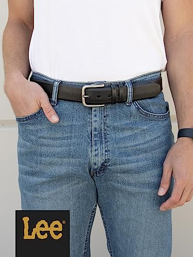 Lee Casual Mens Every Day Classic Belt with English Bevel Edges for Jeans4