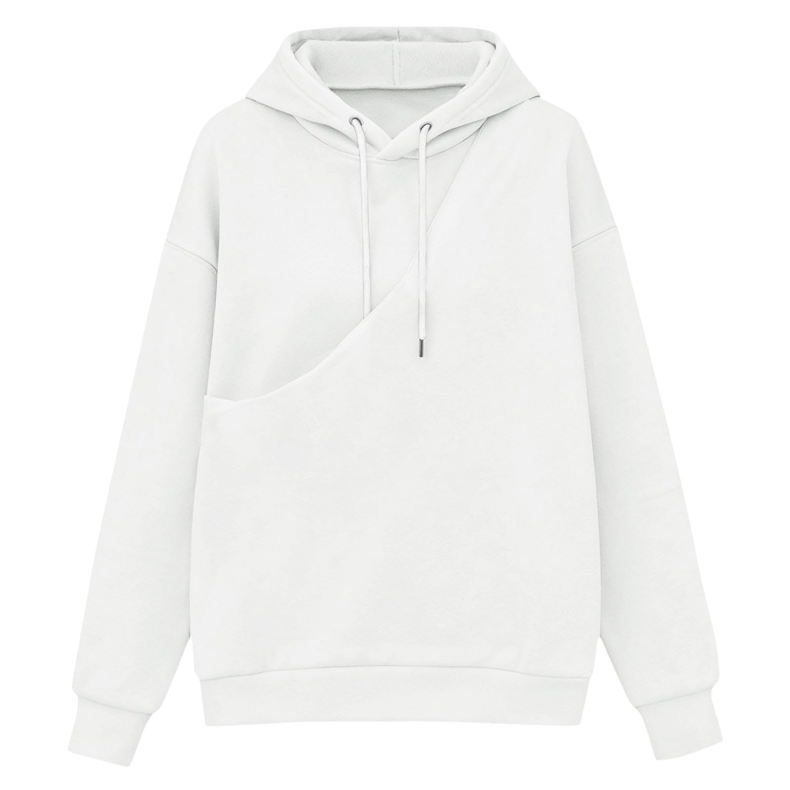Sudadera con capucha para hombre con bolsillo canguro grande para mascotas, sudadera con capucha de ajuste holgado, cómoda ropa de calle para el trabajo, viajes o actividades diarias