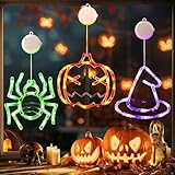 Photo Gallery zzxlopez luci per finestre di halloween con ventosa, 3 pezzi catena luminosa decorativa per halloween, ventosa per lampada per casa autunno ringraziamento, decorazione per interni, esterni Photo Gallery zzxlopez luci per finestre di halloween con ventosa, 3 pezzi catena luminosa decorativa per halloween, ventosa per lampada per casa autunno ringraziamento, decorazione per interni, esterni