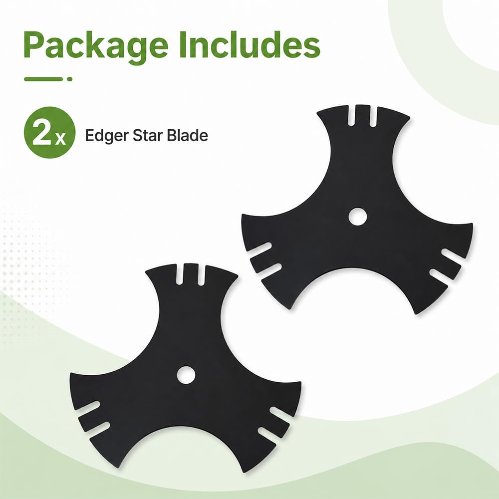 2 Lames Coupe-Bordure pour Craftsman 247.762660 230mm