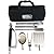 Grill Daddy BBQ Tailgate Grill Accessories Set — 6 Piece Full Size Barbeque Set — Spatula Tongs Fork Spoon and Multitool — Comes in Nice Carrying Case — Great Gift — Easy Storage