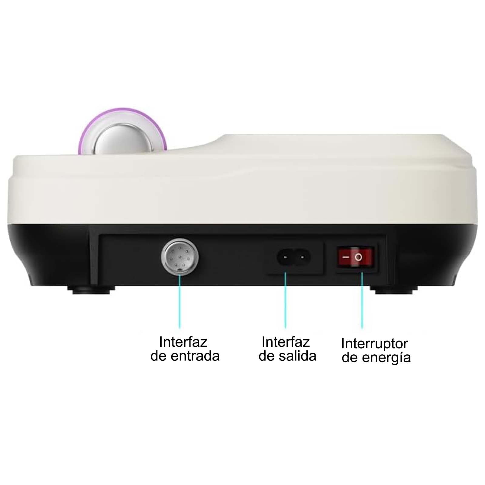 Elitzia Máquina de belleza facial de martillo frío y caliente, de 5 a 42 °C, esencia contraída, para levantamiento de rostro, masaje facial profesional, reafirmante, tonificador, máquina de esculpir