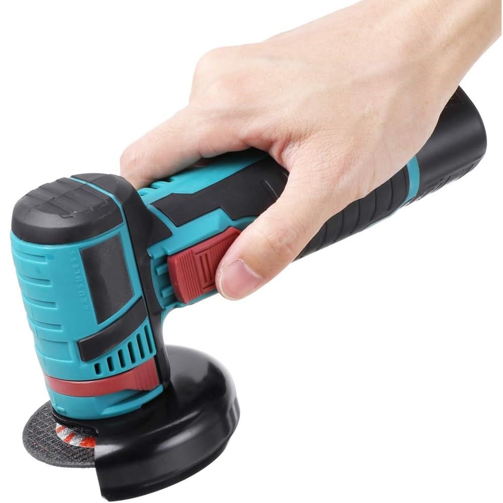 Kit Trapano Avvitatore a Batteria 12V e Smerigliatrice Angolare Senza Fili con 2 Batterie Caricabatterie Valigetta per Fai Da Te Casa Lavorazione Legno Metallo