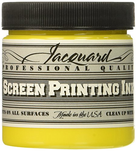 Encre sérigraphie Jacquard jaune opaque base eau pour impression textile - 2