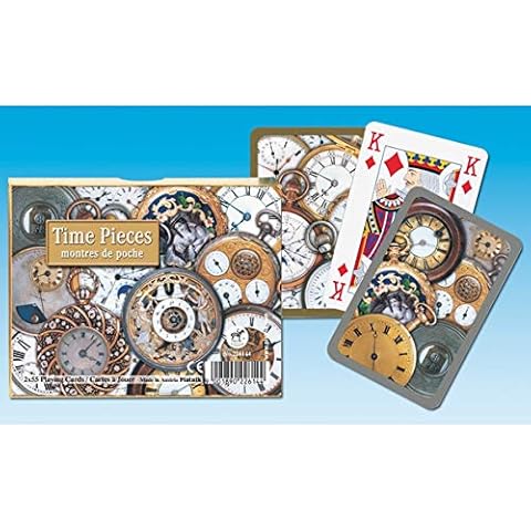 Piatnik 2261 Luxus Spielkarten - Time Pieces Cover