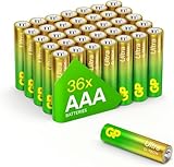 Ultra Alkaline for Long-Lasting Power: GP AAA Batteries deliver reliable, long-lasting power for high-performance devices. Our Ultra Alkaline batteries are perfect for everyday household items like remotes, toys, radios, and cameras. With a 10-year s...